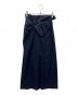 mame kurogouchi（マメクロゴウチ）の古着「Cotton Double Cloth Skirt」｜ネイビー