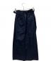mame kurogouchi (マメクロゴウチ) Cotton Double Cloth Skirt ネイビー サイズ:1：8000円