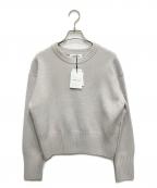 ARPEGE STORYアルページュストーリー）の古着「カシミヤブレンドラメニット」｜グレー