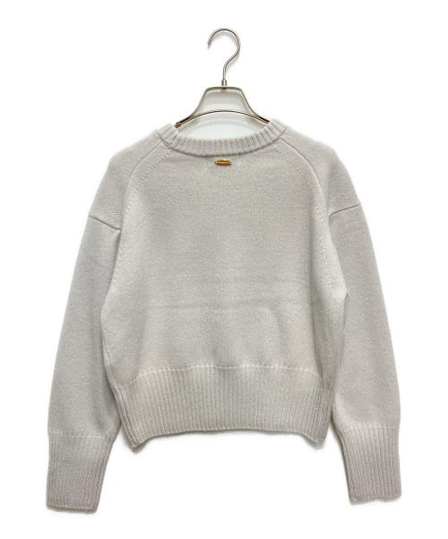 ARPEGE STORY（アルページュストーリー）Arpege story (アルページュストーリー) カシミヤブレンドラメニット グレー サイズ:2 未使用品の古着・服飾アイテム