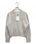 Arpege story（アルページュストーリー）の古着「カシミヤブレンドラメニット」｜グレー