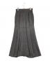 Mame Kurogouchi (マメクロゴウチ) Flared Jersey Skirt ブラック サイズ:SIZE 2：13000円