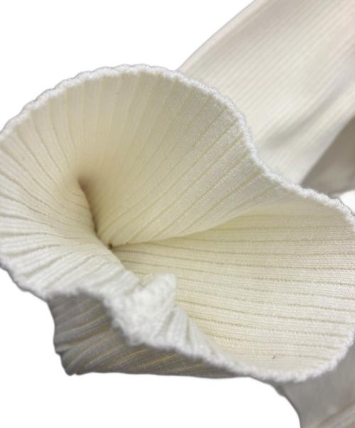 AKIRA NAKA（アキラナカ）AKIRA NAKA (アキラナカ) Avril irregular panel knit PO アイボリー サイズ:2の古着・服飾アイテム