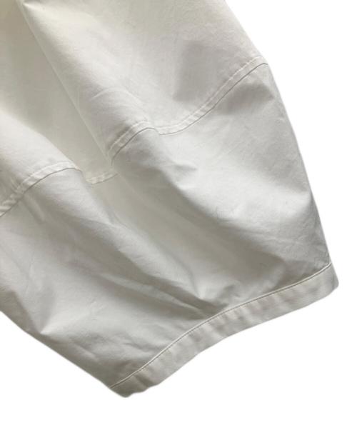 HYKE（ハイク）HYKE (ハイク) T/C BALLOON SLEEVE BLOUSE ホワイト サイズ:2の古着・服飾アイテム