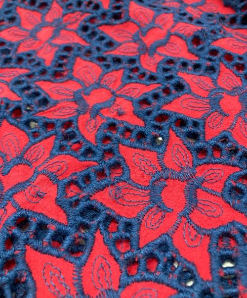 maturely（マチュアリー）maturely (マチュアリー) Romance Lace Dress レッド サイズ:表記無しの古着・服飾アイテム