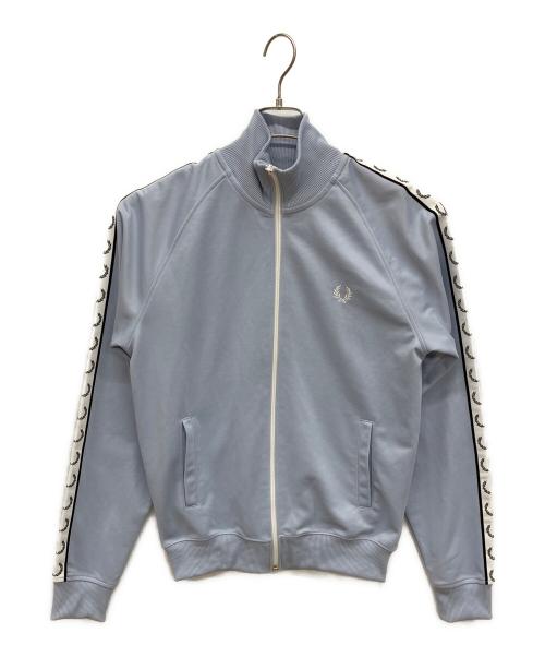 FRED PERRY（フレッドペリー）FRED PERRY (フレッドペリー) Taped Track Jacket スカイブルー サイズ:Ｓの古着・服飾アイテム