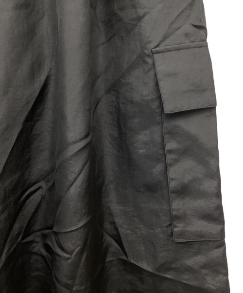 Lig.（リグドット）Lig. (リグドット) ワイドカーゴパンツ ブラック サイズ:FREEの古着・服飾アイテム