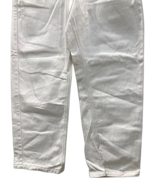 vent blanc+（ヴァンブラン）vent blanc+ (ヴァンブラン) 12ozデニム コクーンパンツ ホワイト サイズ:ーの古着・服飾アイテム