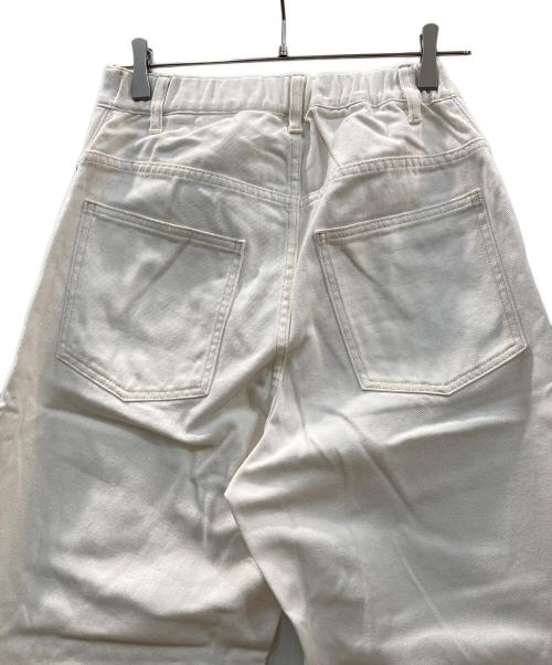 vent blanc+（ヴァンブラン）vent blanc+ (ヴァンブラン) 12ozデニム コクーンパンツ ホワイト サイズ:ーの古着・服飾アイテム