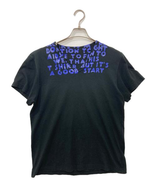 MARTIN MARGIELA（マルタン・マルジェラ）MARTIN MARGIELA (マルタン・マルジェラ) AIDS TEE ブラック サイズ:32の古着・服飾アイテム