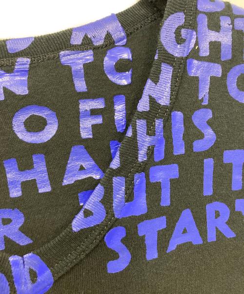 MARTIN MARGIELA（マルタン・マルジェラ）MARTIN MARGIELA (マルタン・マルジェラ) AIDS TEE ブラック サイズ:32の古着・服飾アイテム