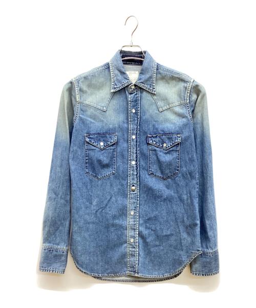 MADISON BLUE（マディソンブルー）MADISON BLUE (マディソンブルー) WESTERN SH DENIM デニムシャツ インディゴ サイズ:Sの古着・服飾アイテム