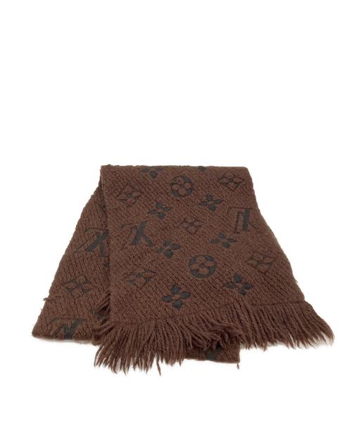 LOUIS VUITTON（ルイ ヴィトン）LOUIS VUITTON (ルイ ヴィトン) エシャルプ・ロゴマニア ブラウンの古着・服飾アイテム