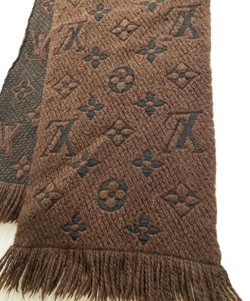 LOUIS VUITTON（ルイ ヴィトン）LOUIS VUITTON (ルイ ヴィトン) エシャルプ・ロゴマニア ブラウンの古着・服飾アイテム