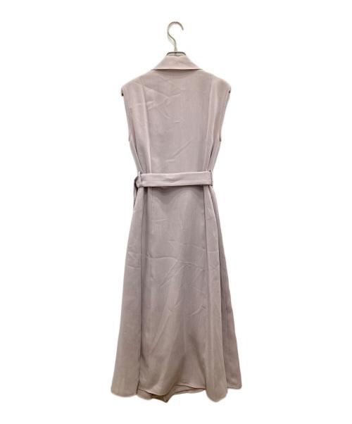 FRAY ID（フレイ アイディー）FRAY ID (フレイ アイディー) アシメラペルテーラードワンピース ピンクの古着・服飾アイテム