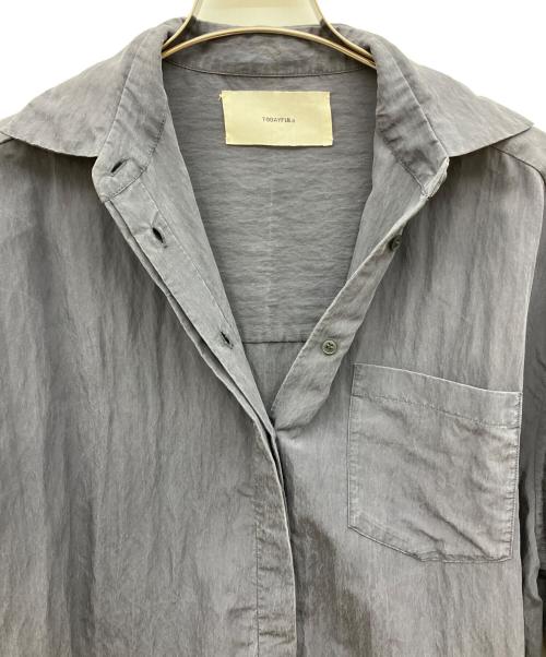 TODAYFUL（トゥデイフル）TODAYFUL (トゥデイフル) Silky Pocket Shirts グレー サイズ:Ｆの古着・服飾アイテム