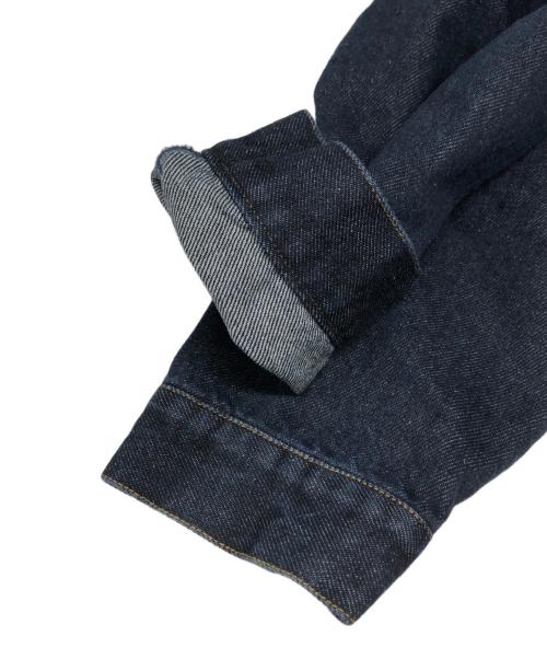 AKTE（アクテ）AKTE (アクテ) Vネックデニムドレス インディゴ サイズ:2 未使用品の古着・服飾アイテム