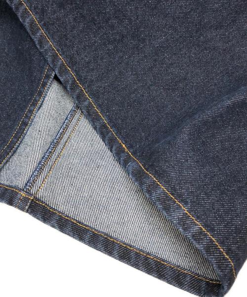 AKTE（アクテ）AKTE (アクテ) Vネックデニムドレス インディゴ サイズ:2 未使用品の古着・服飾アイテム