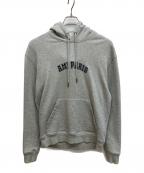 AMI Alexandre Mattiussiアミアレクサンドルマテュッシ）の古着「スウェット パーカー フーディー」｜グレー