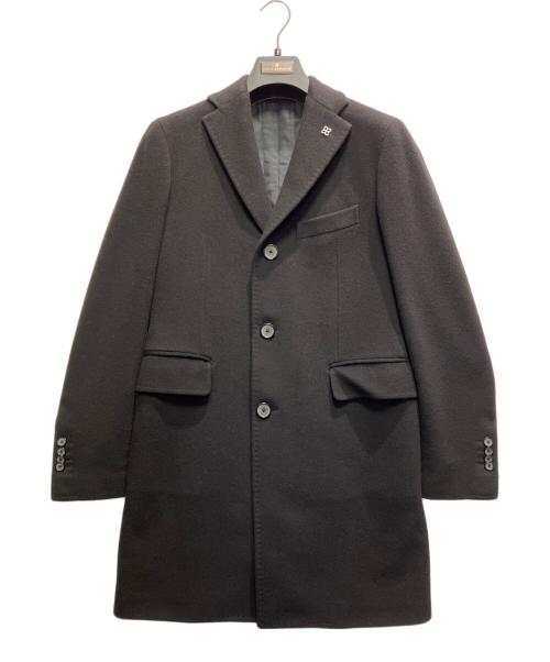 TAGLIATORE（タリアトーレ）TAGLIATORE (タリアトーレ) チェスターコート ブラック サイズ:42の古着・服飾アイテム