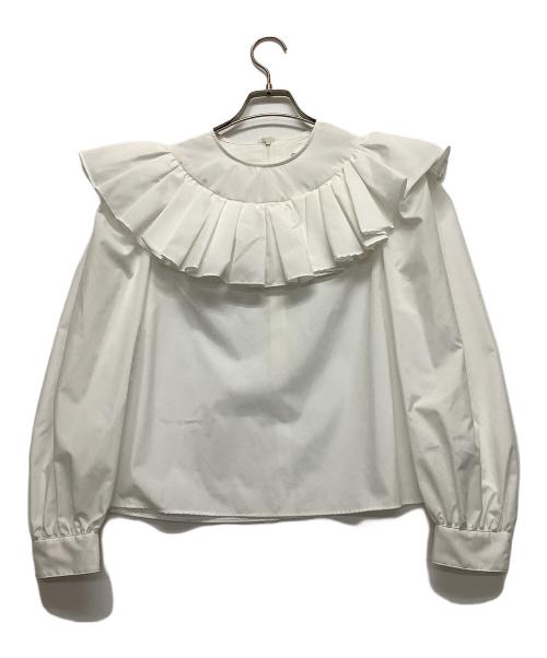 OHGA（オオガ）OHGA (オオガ) ピエロブラウス ホワイト サイズ:FREEの古着・服飾アイテム