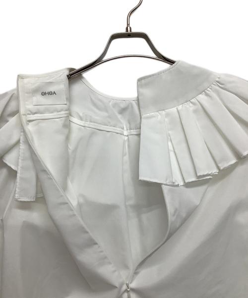 OHGA（オオガ）OHGA (オオガ) ピエロブラウス ホワイト サイズ:FREEの古着・服飾アイテム