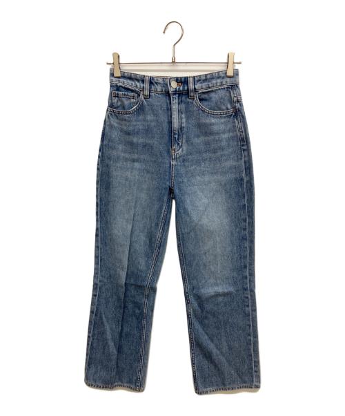 theory（セオリー）theory (セオリー) ハイウエストストレートデニムパンツ インディゴ サイズ:24の古着・服飾アイテム
