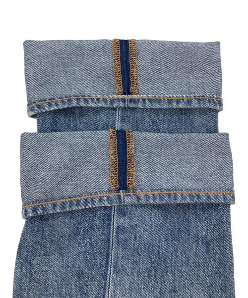 theory（セオリー）theory (セオリー) ハイウエストストレートデニムパンツ インディゴ サイズ:24の古着・服飾アイテム