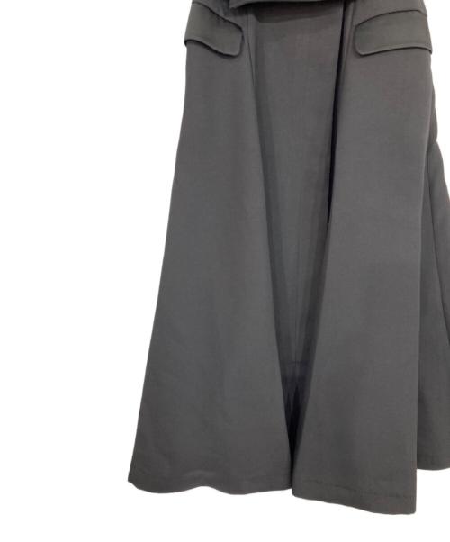 laube blanc（ローブブラン）laube blanc (ローブブラン) Sleeveless Coat Dress/スリーブレスコートドレス ブラック サイズ:Fの古着・服飾アイテム