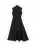 laube blanc (ローブブラン) Sleeveless Coat Dress/スリーブレスコートドレス ブラック サイズ:F：10000円