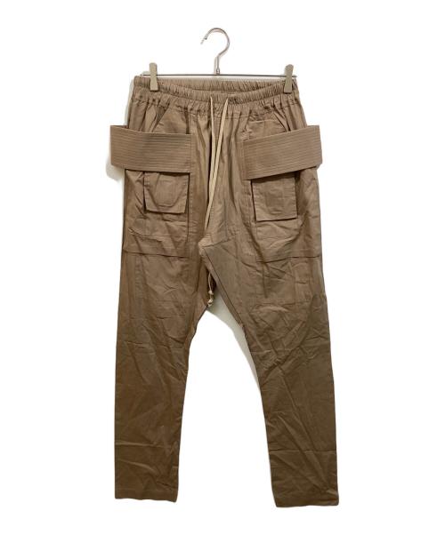 mnml（ミニマル）MNML (ミニマル) DROP CROTCH CARGO PANTS ブラウン サイズ:SIZE Mの古着・服飾アイテム