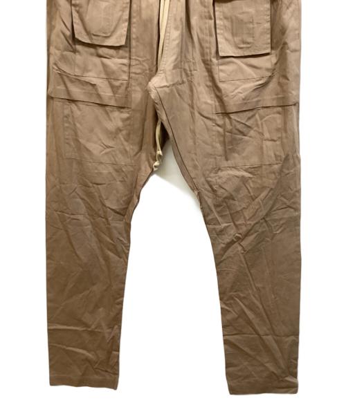 mnml（ミニマル）MNML (ミニマル) DROP CROTCH CARGO PANTS ブラウン サイズ:SIZE Mの古着・服飾アイテム