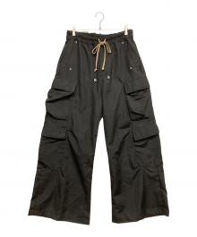 mnml（ミニマル）の古着「Rave Double Cargo Pants」｜ブラック