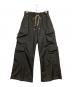 mnml（ミニマル）の古着「Rave Double Cargo Pants」｜ブラック