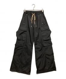 mnml（ミニマル）の古着「Rave Double Cargo Pants」｜ブラック