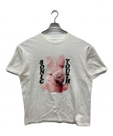 Insonnia project（インソニア プロジェクト）の古着「SONIC YOUTH MK BUNNY TEE　プリントTシャツ　半袖カットソー」｜ホワイト