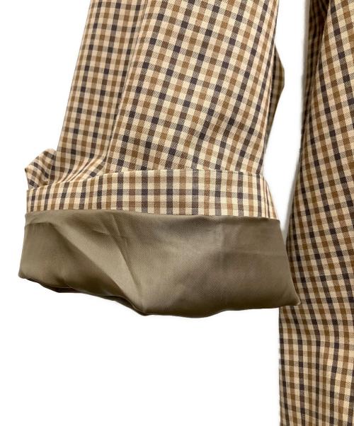 BEAMS Lights（ビームスライト）BEAMS Lights (ビームスライト) ハイカウントウェザークロスステンカラーコート ブラウン サイズ:Mの古着・服飾アイテム