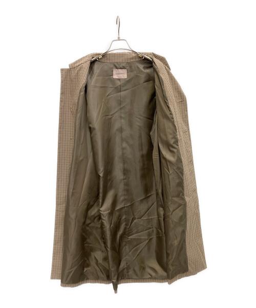 BEAMS Lights（ビームスライト）BEAMS Lights (ビームスライト) ハイカウントウェザークロスステンカラーコート ブラウン サイズ:Mの古着・服飾アイテム