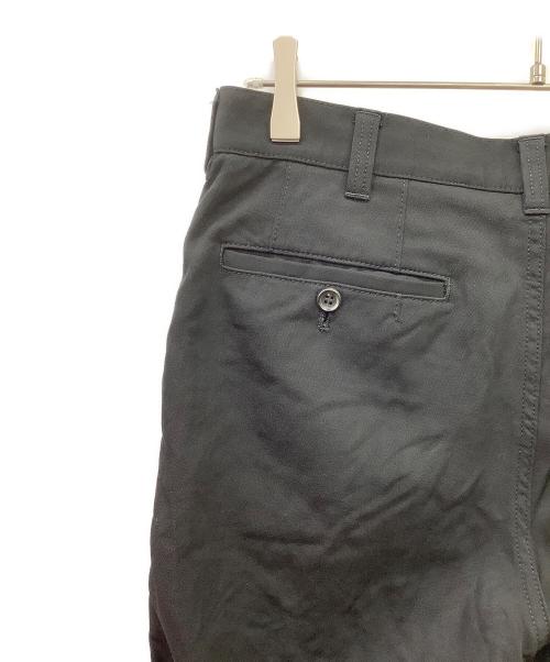 COMME des GARCONS HOMME（コムデギャルソン オム）COMME des GARCONS HOMME (コムデギャルソン オム) ウールテーパードパンツ ブラック サイズ:Sの古着・服飾アイテム