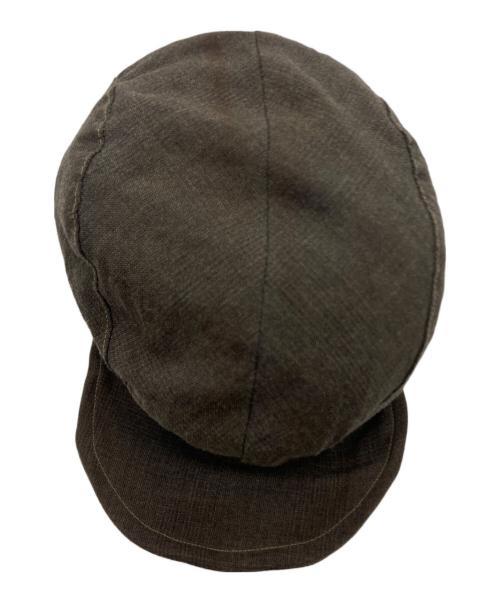 Paul Harnden（ポールハーデン）Paul Harnden (ポールハーデン) summit cap ブラウン サイズ:XLの古着・服飾アイテム