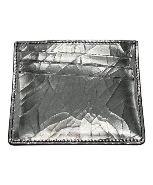 Maison Margiela（メゾンマルジェラ）Maison Margiela (メゾンマルジェラ) 4ステッチメタリックシルバーカードケース シルバーの古着・服飾アイテム