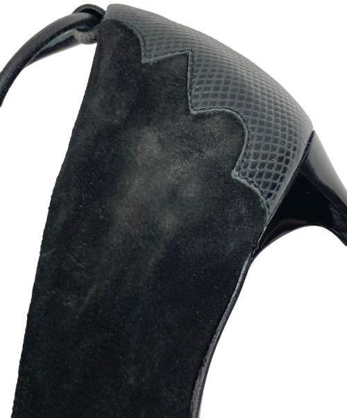 TOGA PULLA（トーガ プルラ）TOGA PULLA (トーガ プルラ) ヒールパンプス ブラック サイズ:39の古着・服飾アイテム