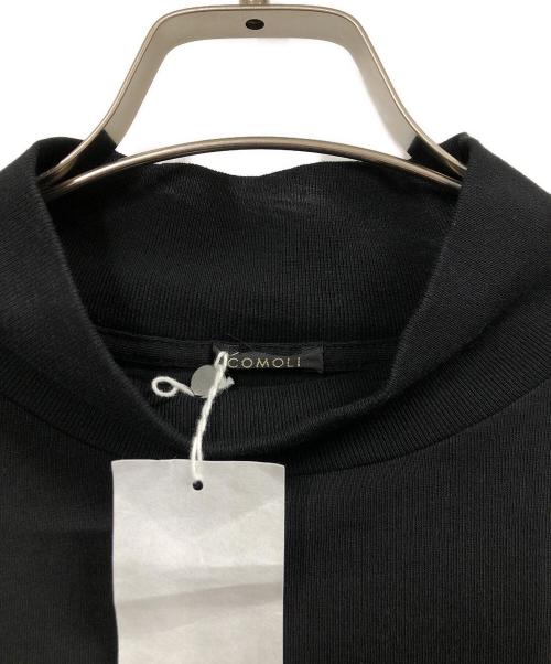 COMOLI（コモリ）COMOLI (コモリ) コットンジャージ モックネックプルオーバー ブラック サイズ:1の古着・服飾アイテム