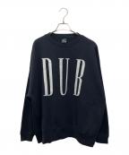 ISNESS MUSICイズネス ミュージック）の古着「DUB SWEATSHIRT　ISNESS MUSIC（イズネス ミュージック）」｜ネイビー