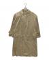 ATON（エイトン）の古着「YARN DYE TWILL トレンチコート」｜ベージュ
