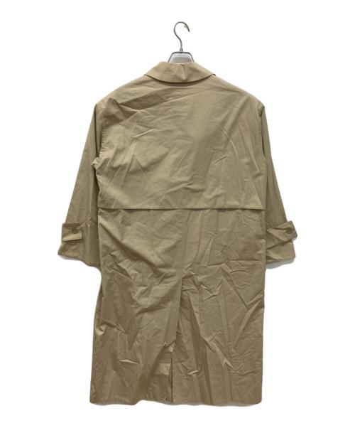 ATON（エイトン）ATON (エイトン) YARN DYE TWILL トレンチコート ベージュ サイズ:02の古着・服飾アイテム