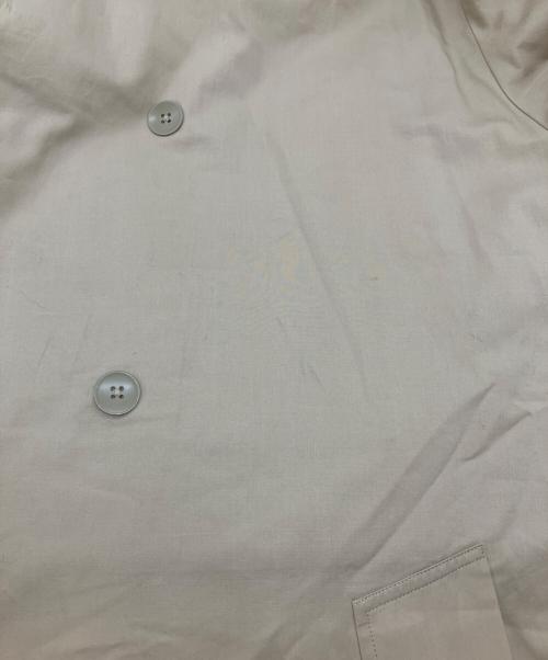 ATON（エイトン）ATON (エイトン) YARN DYE TWILL トレンチコート ベージュ サイズ:02の古着・服飾アイテム