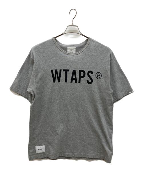 WTAPS（ダブルタップス）WTAPS (ダブルタップス) BANNER SS TEE グレー サイズ:04の古着・服飾アイテム