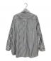 Couture d'adam (クチュールドアダム) ストライプシャツ ホワイト×グレー サイズ:38：9000円