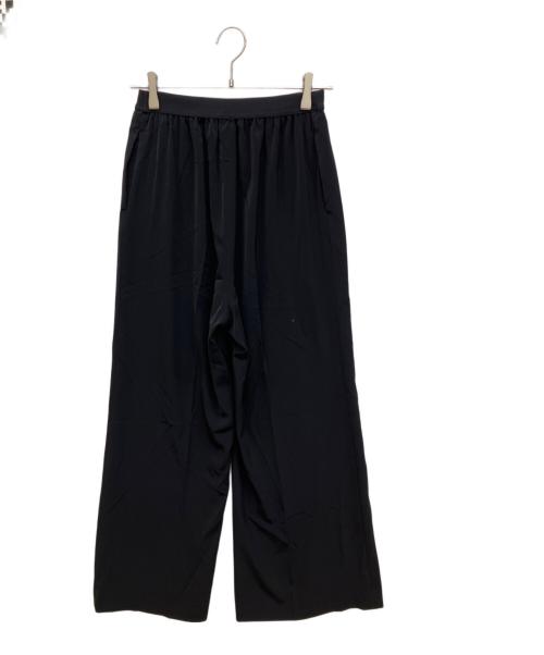 AP STUDIO（エーピーストゥディオ）AP STUDIO (エーピーストゥディオ) リラクシングパンツ ブラック サイズ:36の古着・服飾アイテム